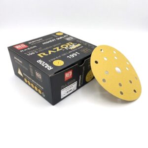 dischi abrasivi gialli razor flow premium 150mm 15h r180 (50pz)