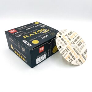dischi abrasivi gialli razor flow premium 150mm 15h r240 (50pz)