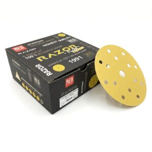 dischi abrasivi gialli razor flow premium 150mm 15h r240 (50pz)