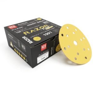 dischi abrasivi gialli razor flow premium 150mm 15h r400 (50pz)
