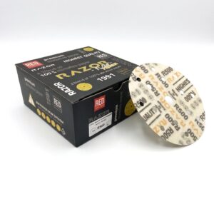 dischi abrasivi gialli razor flow premium 150mm 15h r500 (50pz)