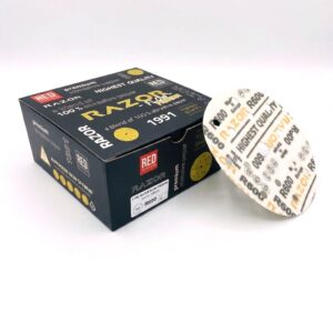 dischi abrasivi gialli razor flow premium 150mm 15h r600 (50pz)