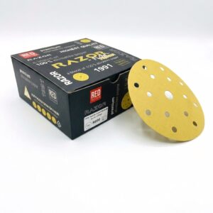 dischi abrasivi gialli razor flow premium 150mm 15h r600 (50pz)