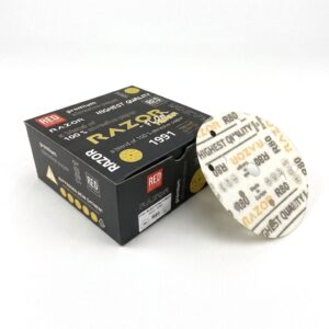 dischi abrasivi gialli razor flow premium 150mm 15h r80 (50pz)