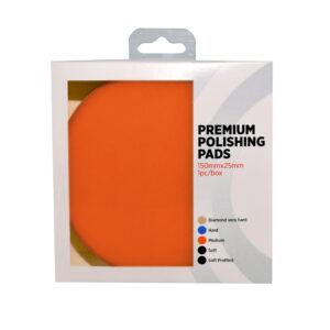 tampone da lucidatura medio arancio 150x25mm (1pz) tampone da lucidatura medio arancio 150x25mm (1pz)
