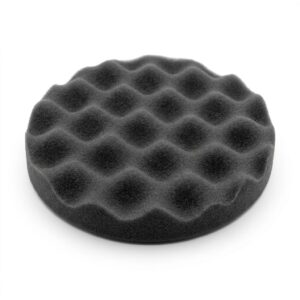 tampone da lucidatura soft nero morbido ondulato 150x25mm (1pz) tampone da lucidatura soft nero morbido ondulato 150x25mm (1pz)